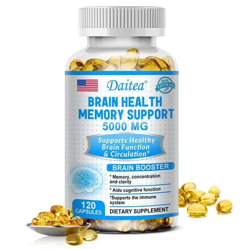 Brain Nootropics - Improves Memory and Focus Benefits The Nervous System Replenishes Energy and IQ Health