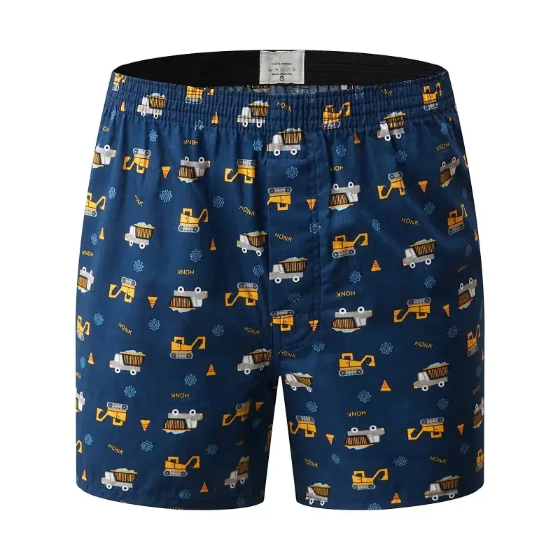 3pcs New Men's Underwear Boxer Shorts Underpants 100% Cotton Loose Men Pant Breathable Male Arrow Panties Boxershorts Men Shorts — image 15