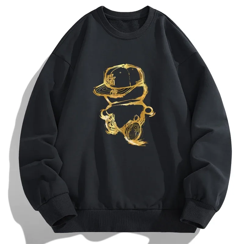 Sweatshirt Pullovers Men Oversized Sweater Plus Size 6XL 7XL 8XL Man Round Neck Long Sleeve Printed Loose Tops Big Size Clothing — image 11