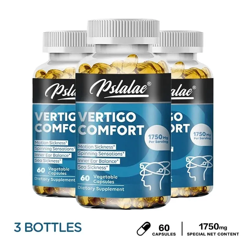 Vertigo Comfort Capsules - Inner Ear Balance Supplement - Relieves Dizziness Nausea Spinning and Shaking Feelings — image 10