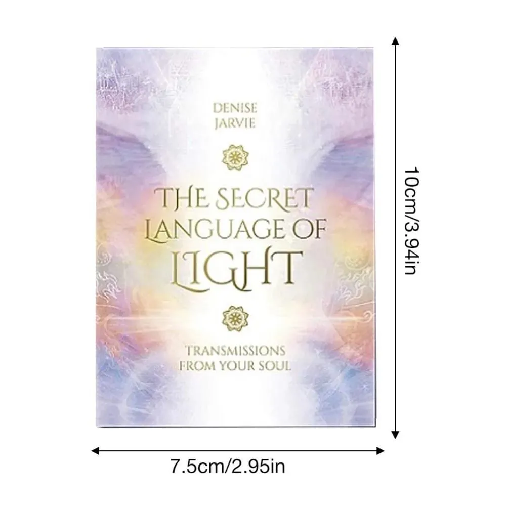 The Secret Language of Light Oracle: Transmissions from your Soul 11*6.5cm — image 3