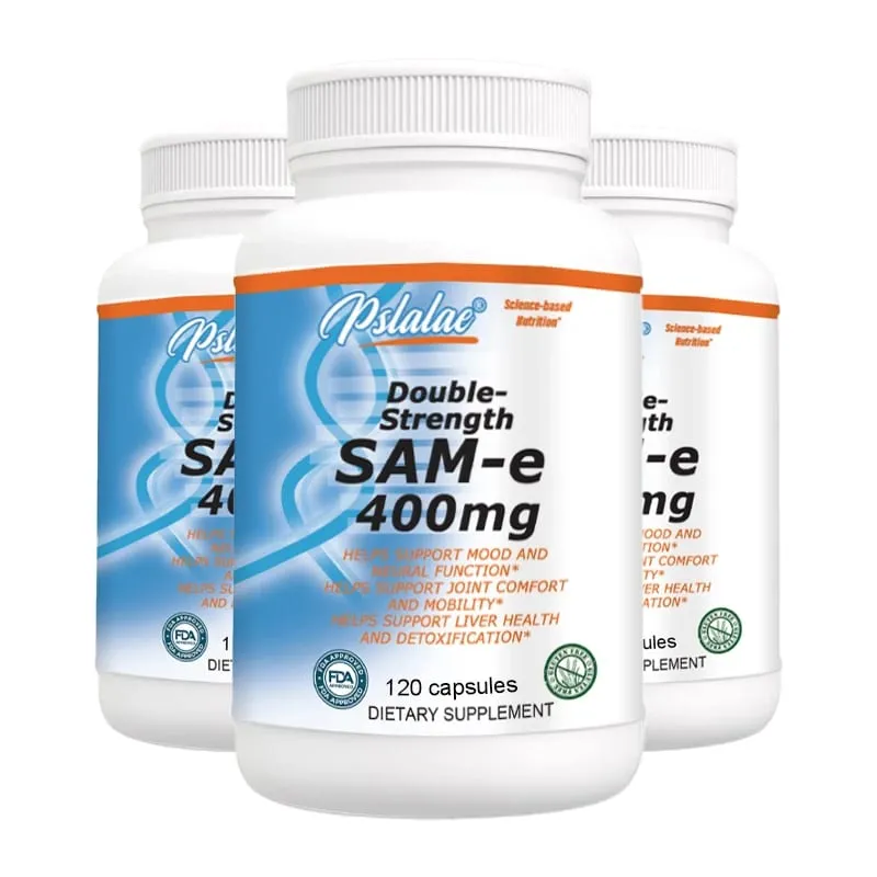 Sam-E 400mg Joint Supplement - Supports Joint Health Brain Function Improves Mood Boosts Energy Levels Relieves Stress