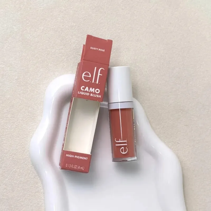 Hot Elf Brand Latest Style Multicolored Liquid Powder Blusher Highlight Contour Stick Long-Lasting Natural Cheek Rouge Cosmetics — image 9
