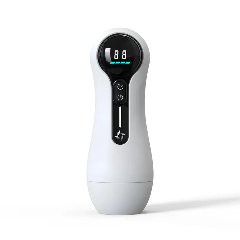 Masturbatore maschio automatico di vibrazione, pompino, macchina per succhiare, tazza di masturbazione, giocattoli vaginali in silicone per uomini, articoli per adulti