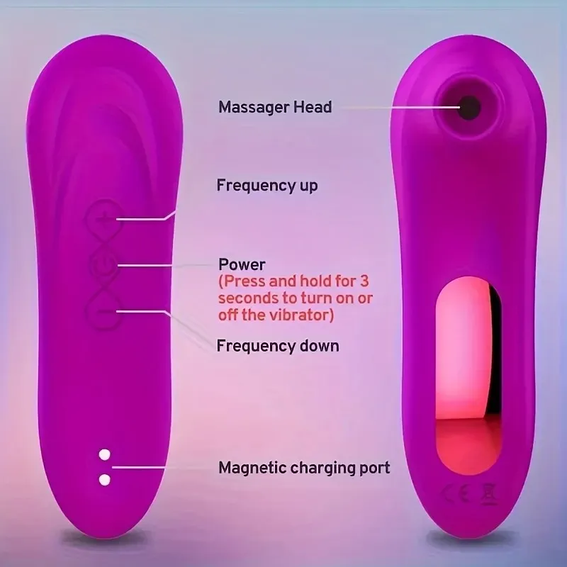 Powerful Sucker Clitoris Sucking Vibrator Female Clit Nipple Oral Vacuum Stimulator Massager Sex Toys Adults Goods for Women