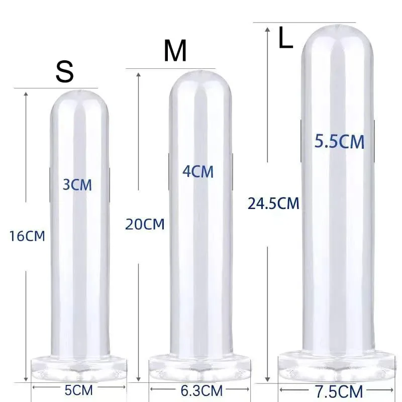 24.5cm Long Clear Jelly Smooth Surface Strapon Anal Dildos Straight ButtPlug TPE Dildo Anal Plug Intimate Sex Toys For Couples — image 2