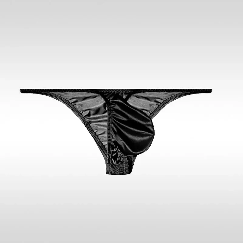 Men's Underwear Ice Silk Low Rise Sexy Bikini Briefs — image 18