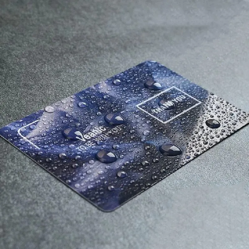 Custom White Pvc Plastic Frost Business Card /Print Card /Waterproof/ Name/Visiting Card / Custom Business Card Printing — image 6