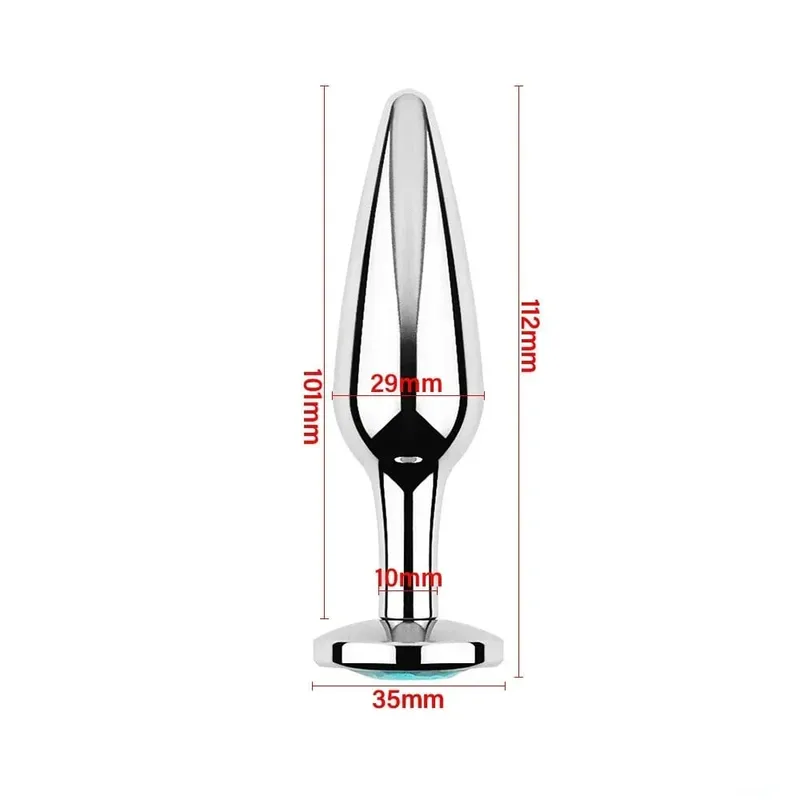 Metal Anal Beads Butt Plug Set Small Large Wearable Ass Analplug Jewelry Dilator Dildo Prosate Massager Sex Toy Man Women Shop
