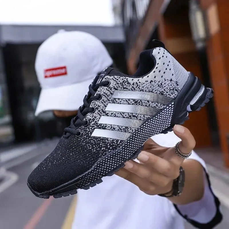 High Quality Men's Sneakers Outdoor Comfortable Lightweight Mesh Breathable Running Shoes Couple Soft Sole Fitness Shoes 2026 — image 6