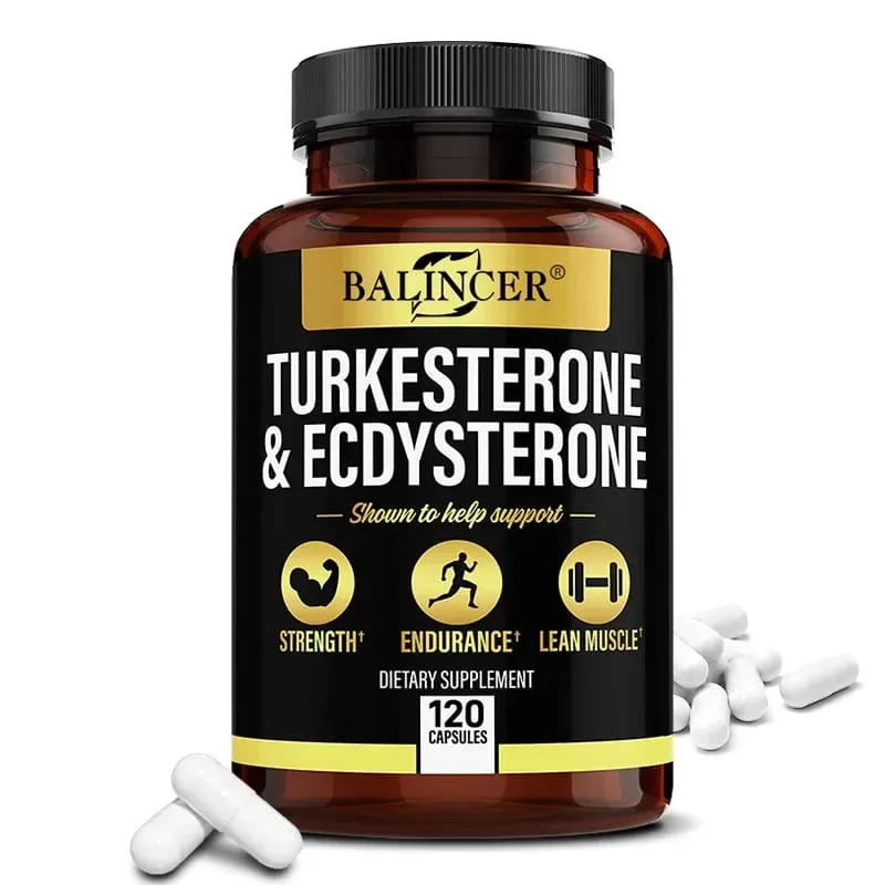 Turkeysterone and ecdysterone supplement - 1000 mg - Improves exercise endurance sports supplementation muscle mass — image 9