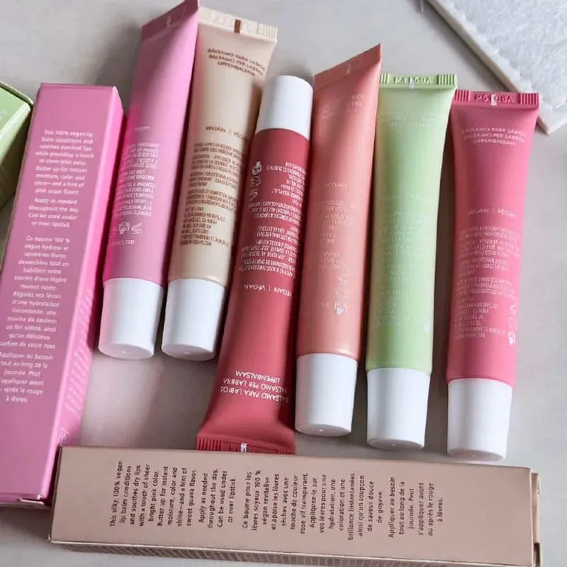 Hot Summer Limited Lip Balm Moisturize Mirror Lip Gloss Birthday Cake Strawberry Soft Serv Smell Lipstick Transparent Lip Makeup — image 3