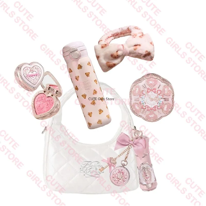 Flower Knows Bunny Garden Makeup Set Cushion Lipstick Blush Thermos Cup Gift — image 10
