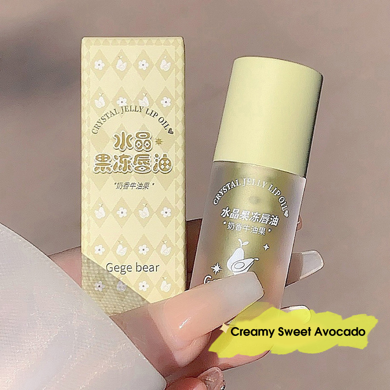 Crystal Jelly Lip Oil Moisturizing Lip Balm Moisturizes and reduces lip lines Lipstick for women — image 7