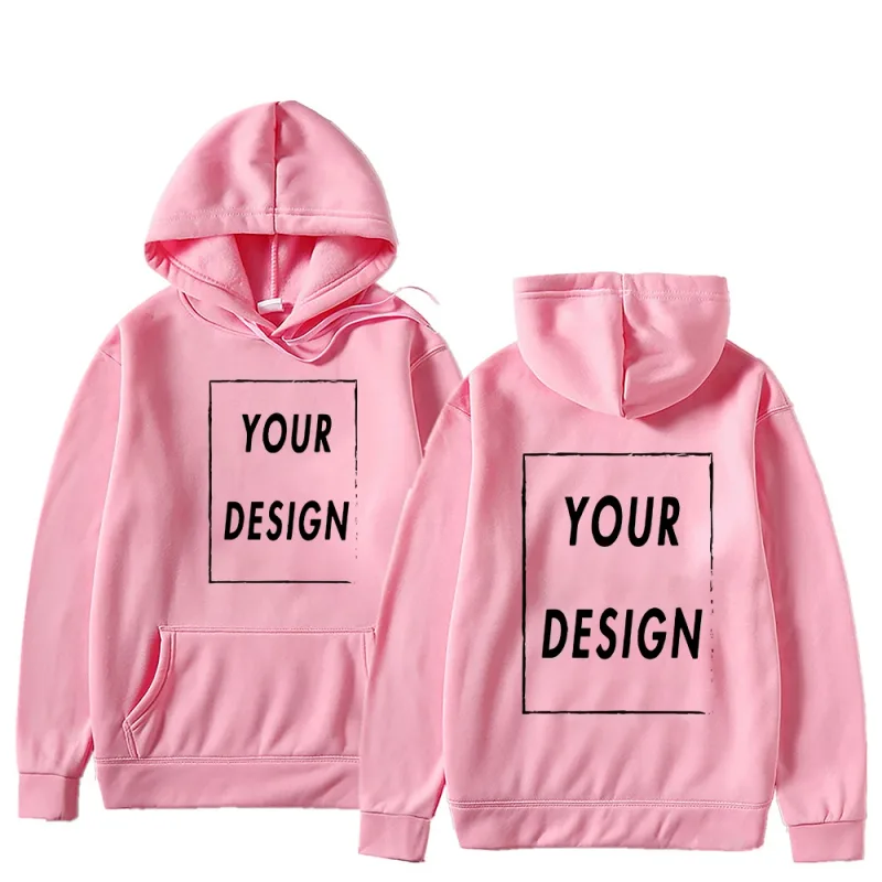 Your Own Design Brand Logo/Picture Personalized Custom Anywhere Men Women DIY Hoodies Sweatshirt Casual Hoody Fashion New — image 4