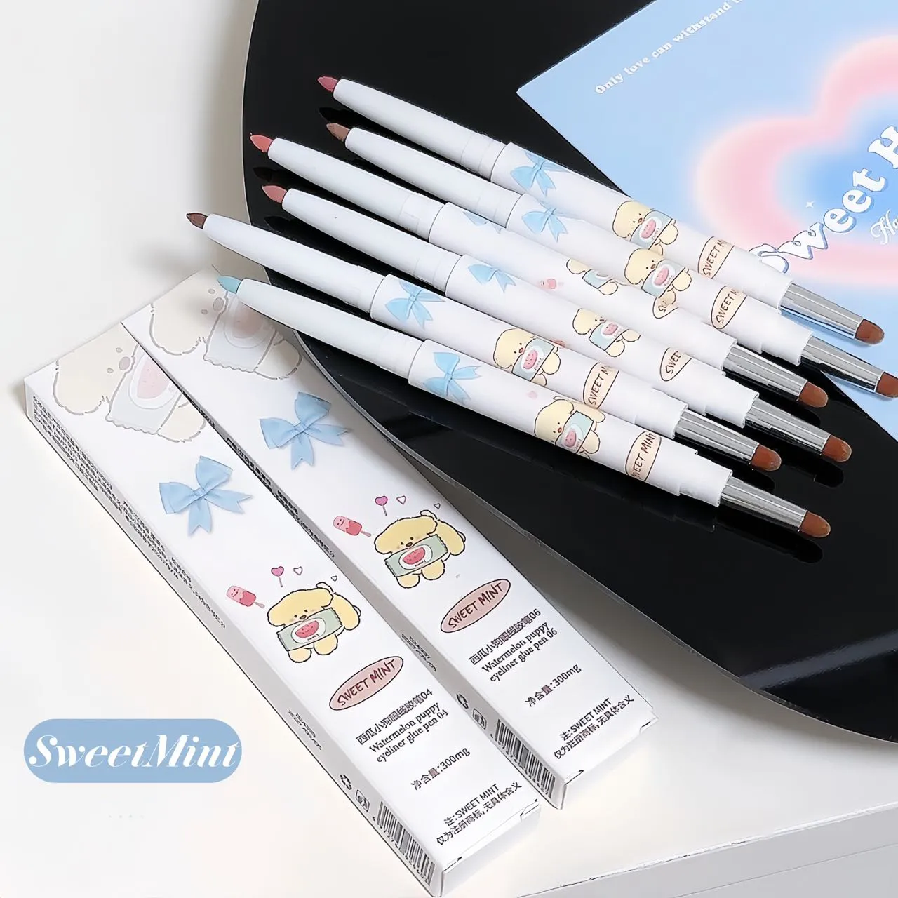 Silky Eye Liner Pencil Lying Silkworm Shadow Pen Natural Matte Green Pink Eyeliner Gel Easy To Color Waterproof Eye Make Up Tool