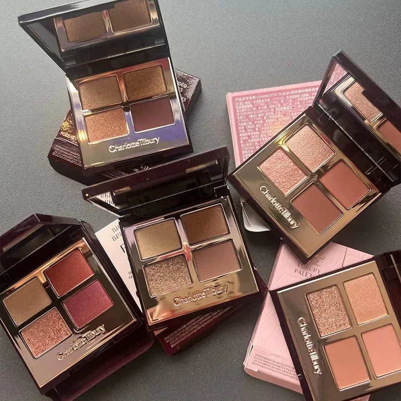 Charlotte Tilbury Brand Makeup 4 Colors Eye Shadow Disc 5.2g Pillow Talk Nature Easy To Color Foundation Eyeshadow Cosmetics