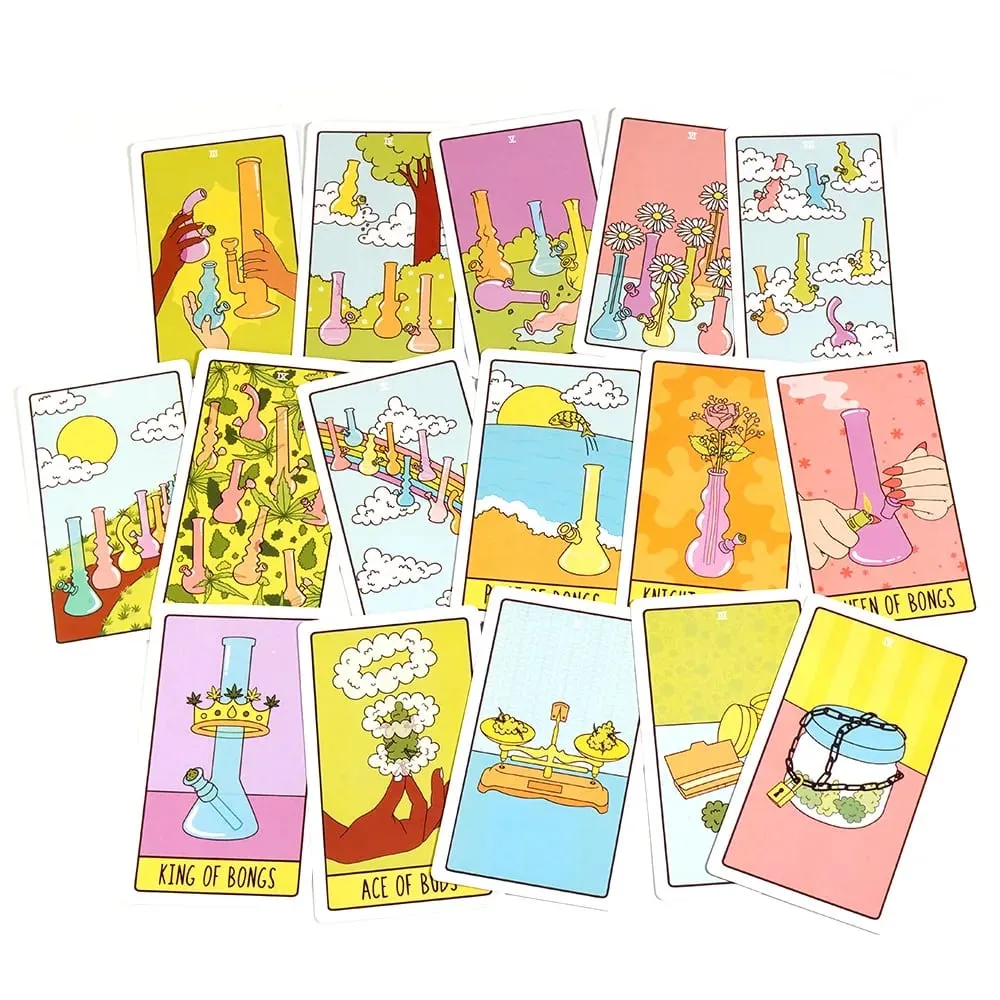 Pot Tarot cards A 78 Card Deck Pocket Size Designed Full English Mysterious Divination Board Games Oracle Deck Playing — image 4