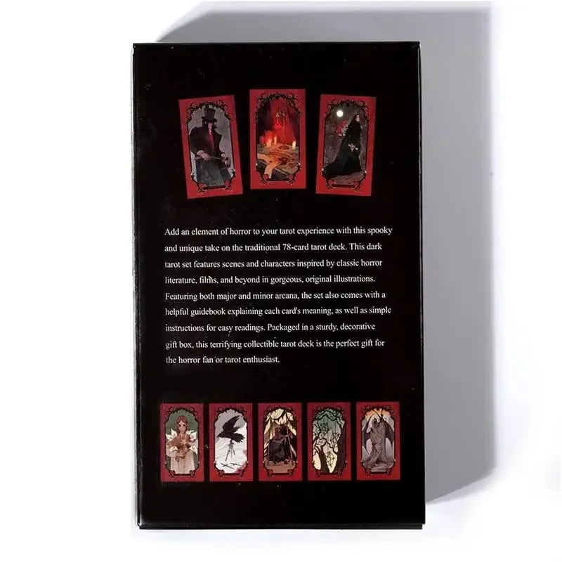 Horror Tarot Cards Pocket Printing 78-Card Deck Woodsman or The Frog Divination Fortune Telling Woodsman Sealed Board Game — image 6