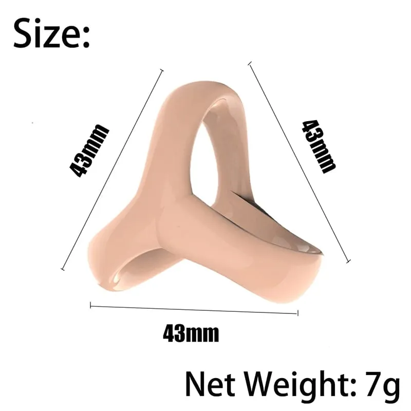 Male Penis Rings Reusable Silicone Semen Lock Ring Stronger Erection Cock Ring Dick Cock Ring Sexy Sex Toys For Men Adult Toys — image 3