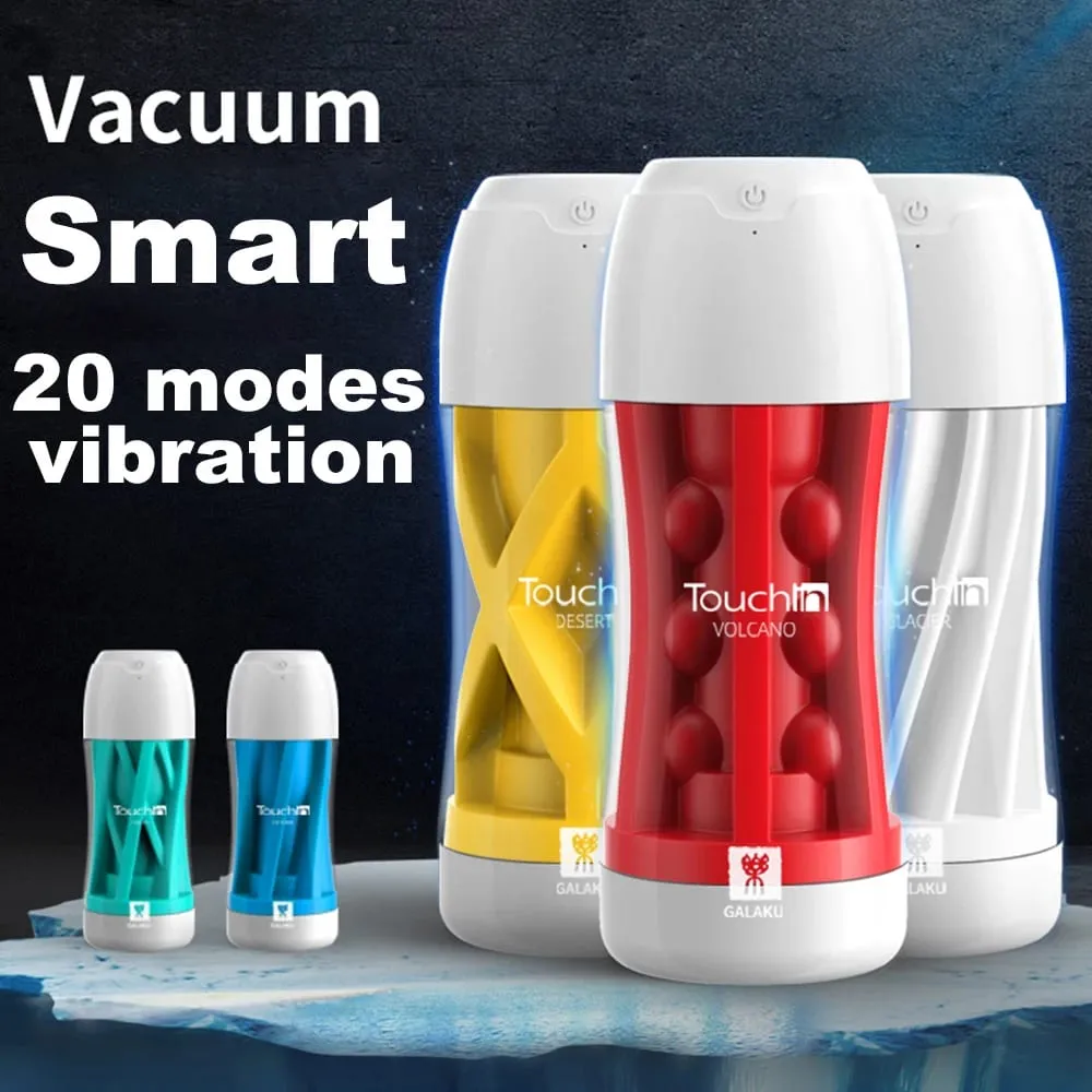 Touch In Masturbator Blowjob Simulation Sucking Cup Soft Realistic Vagina Male Masturbator Erotic Adult Sex Toys For Men — image 3