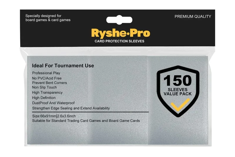 100pcs 2.5 "x 3.5" Premium Trading Card แขน 66x91 มม.ขนาดมาตรฐานกระดานการ์ดเกมสำหรับ MTG Magic Gathering Lorcana การ์ดเกม — image 29