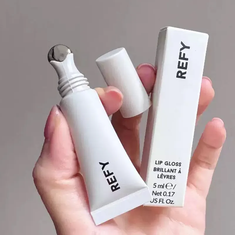 Lip Gloss Blush Dusk Fawn Lip Blam with Nonstick Long-lasting Smooths Lips Nourishing Hydrating Clear Lip Care Skin Makeup — image 4