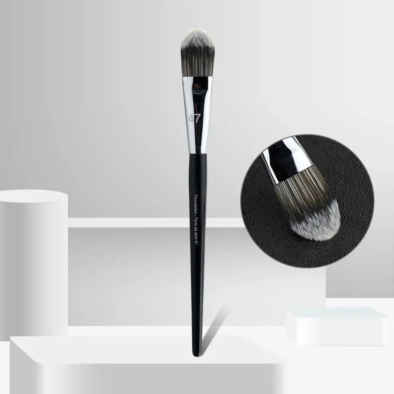 Professional Foundation Brush 47 Broom Head Liquid Foundation Shadow Concealer Brushes Women Face Base Makeup Beauty Tools — image 16