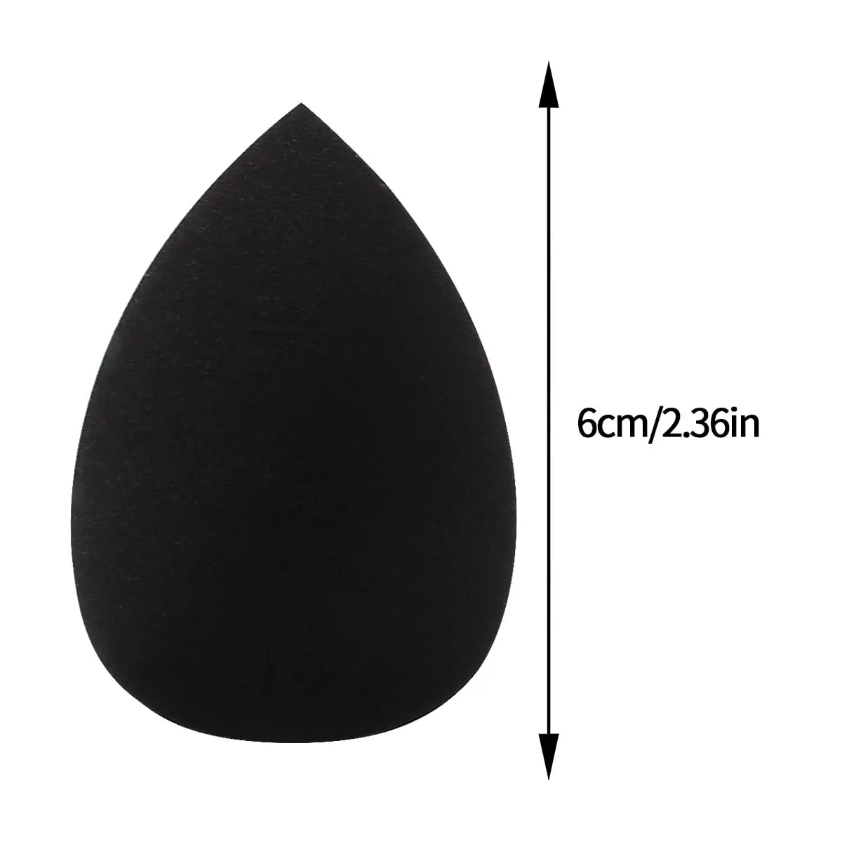 Multi-Specification Best-Selling Black Makeup Sponge Beauty Egg Set High Resilience and No Powder Sticking Facial Makeup Tools