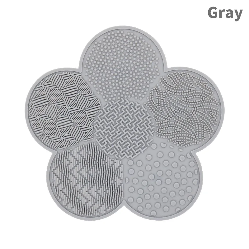 1pc Colorful Heart Shape Clean Make Up Brushes Wash Brush Silica Glove Scrubber Board Cosmetic Cleaning Tools For Makeup Brushe — image 21