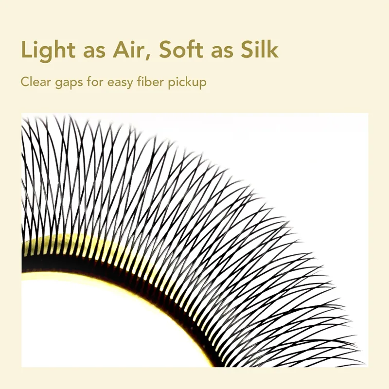 Single Tip 2D Y Eyelash Extension More Denser Softer False Mink Lashes Premade Fans Y Shaped Eye Lashes for Makeup Tools — image 5