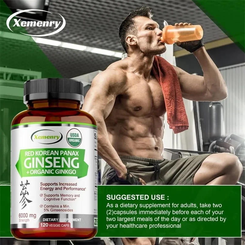 Korean Red Panax Ginseng - Increase Muscle Mass Boost Energy Production Improve Mood Increase Endurance and Performance — image 6