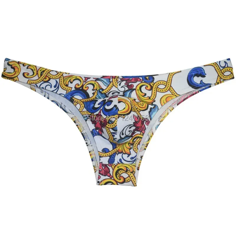 Mens Nylon Briefs Mens Bikini Briefs Underwear Cheeky Briefs Low-rise Swimwear Hipster Mini Trunks Panties Mens Lingerie