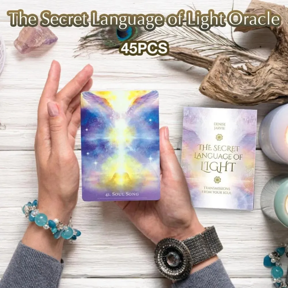 The Secret Language of Light Oracle: Transmissions from your Soul 11*6.5cm — image 4
