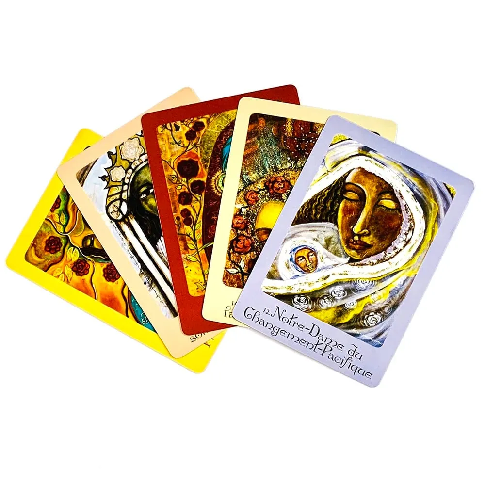 L'Oracle De Marie 44 cartes édition française Divination Oracle Deck Divine Mother Energy Parfait pour la guérison et l'orientation spirituelle — image 5