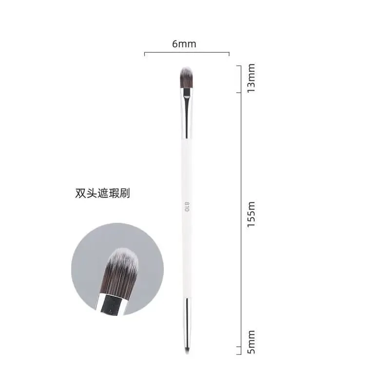 1pc White Powder Makeup Brushes 3D Liquid Foundation Base Make up Brush Eyeshadow blending Detail Face Eye Concealer Beauty tool — image 30