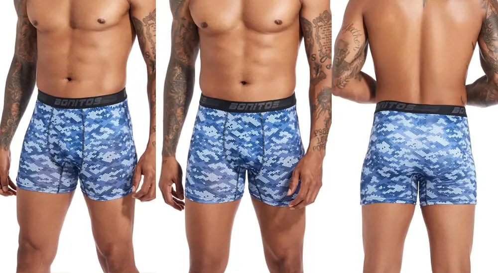 4pcs Men's Panties Sexy Underpants Mens Polyester Boxer Short Brand Underwear For Man Boxers Breathable Trunks M-XXXXL — image 3