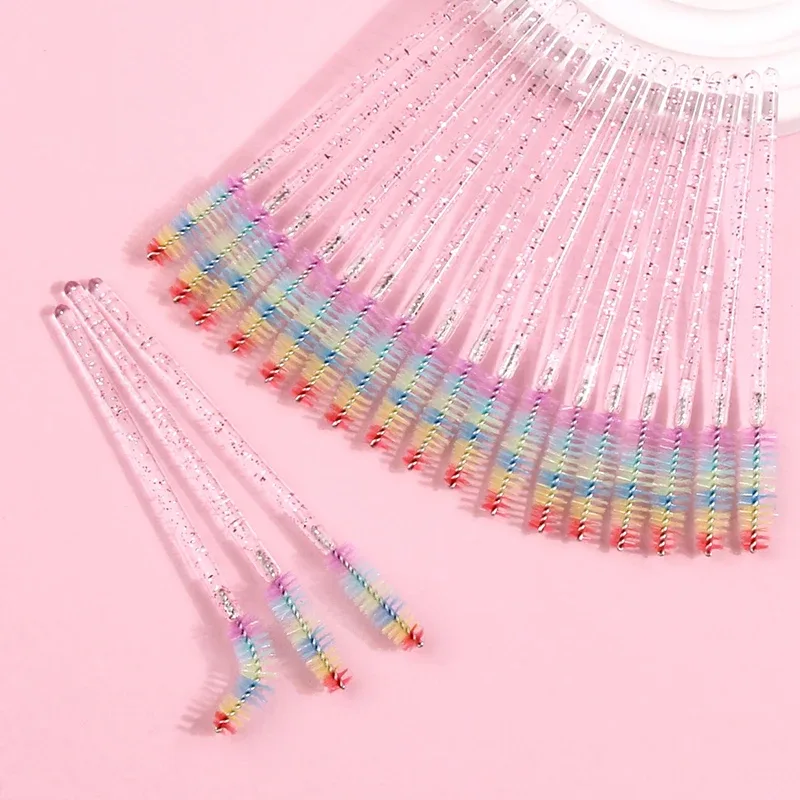 50/100/150pcs Eyelash Brushes Concealer Lash Brush Spoolies Mascara Wands Applicator for Eyelash Extension Makeup Set LAUKISS — image 8