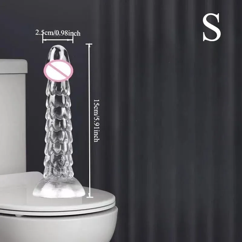 23cm Dragon Dildo Suction Cup Anal Plug Whip Buttplug Anus Dilator Female Vaginal Masturbator Butt Plug Sex Toys For Women Men — image 9