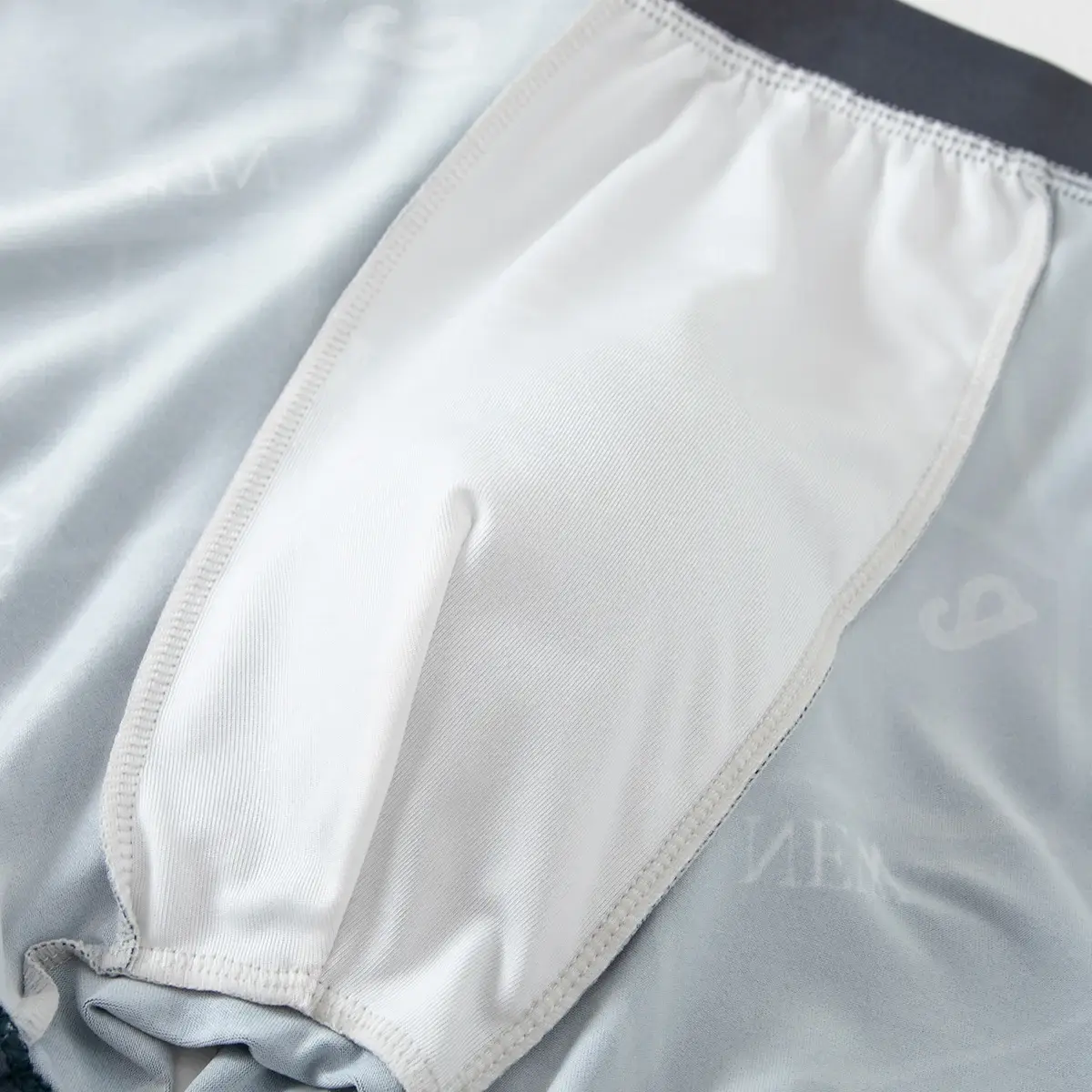 Pantaloni a gamba piatta da uomo in 4 pezzi con stampa di moda stagionale Comfort sportivo multicolore in vita elastica e tendenza casual quotidiana — image 5