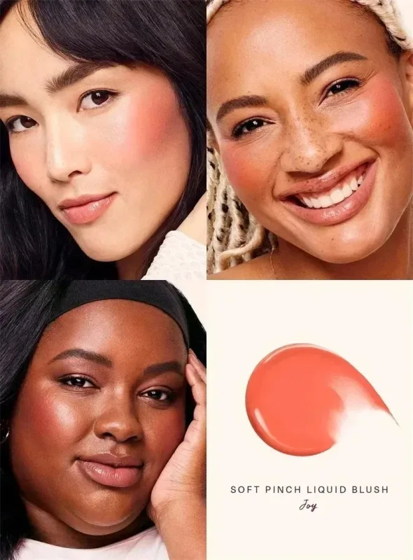 Rare Beauty Makeup Cheek Blush Cream Blusher Stick Bliss Encourage Lipstick New Happy Hope Worth Love Lip Gloss Brand Cosmetics — image 38