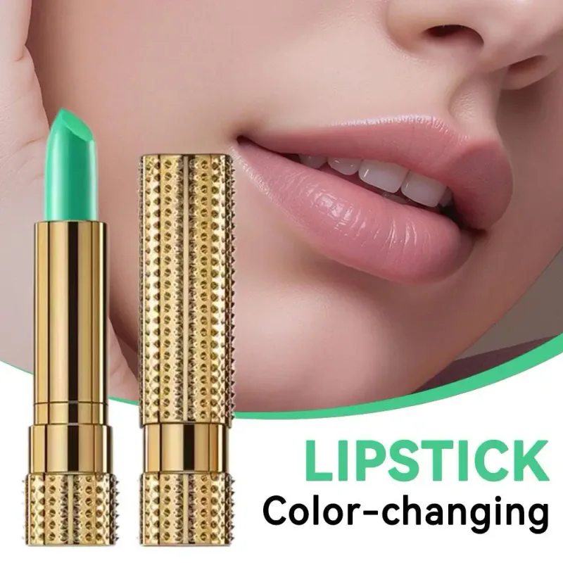 Waterproof Color Changing Lipstick Lip Balm Natural Smooth Magic Lip Makeup Lightweight Texture Nourish Moisturizing Skin Care