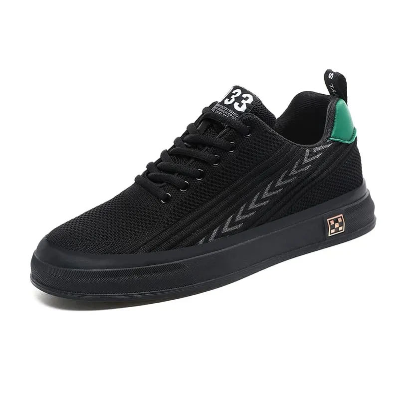 Lift Sneakers Men Booster Shoes Elevator Man Height Increase Insole 6cm Leisure Sports Plus Size 37-46