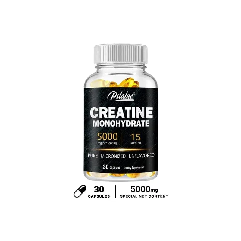 Creatine Monohydrate - Improves Athletic Performance Strength Endurance and Muscle Building