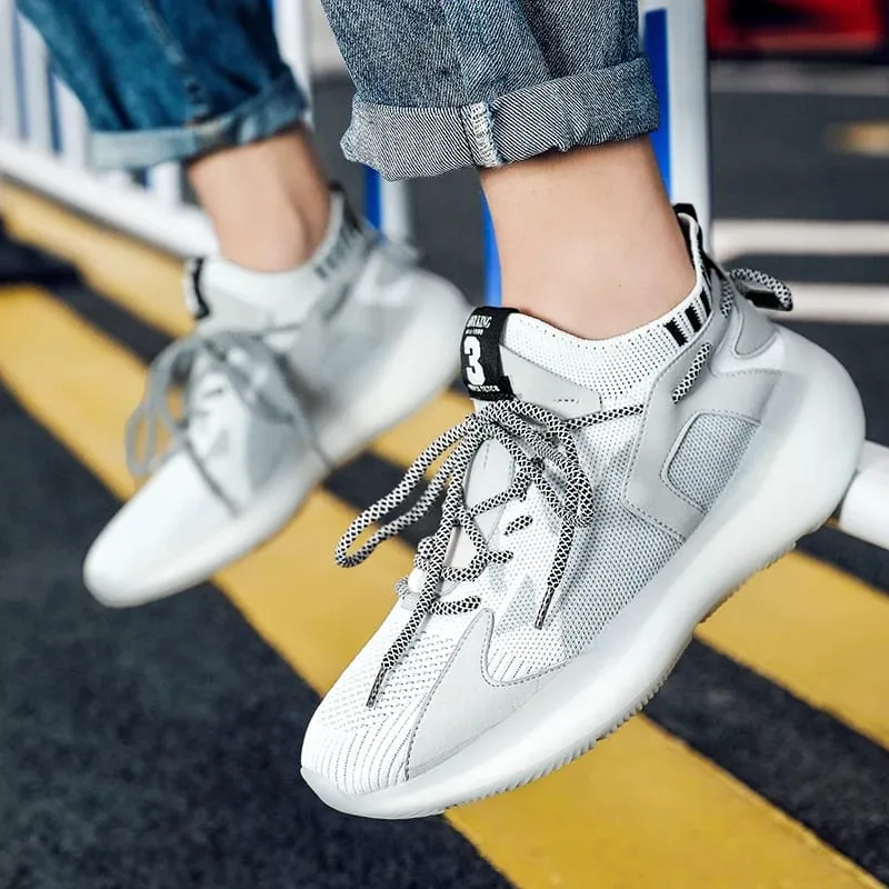 Summer oversized mesh coconut shoes for men lightweight and comfortable large foot sports shoes student popcorn running shoes 46 — image 6