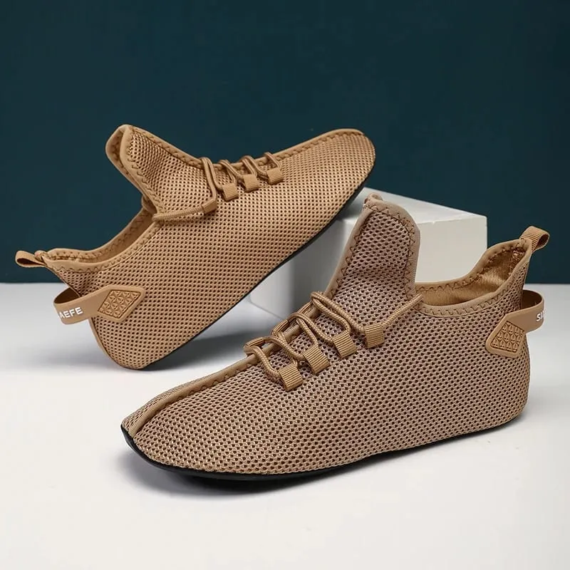 Mens Casual Shoes High Quality Lightweight Running Shoes Man Sneakers Lace Up Flats Shoes Male Outdoor Sports Tennis Shoe — image 10