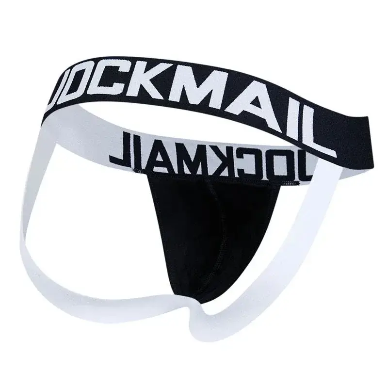 6PCS/Lot Fashion Breathable Cotton Mens Jockstrap Underpants G String Thongs Men Underwear Lingeries for Gay Calzoncillo Hombre — image 8