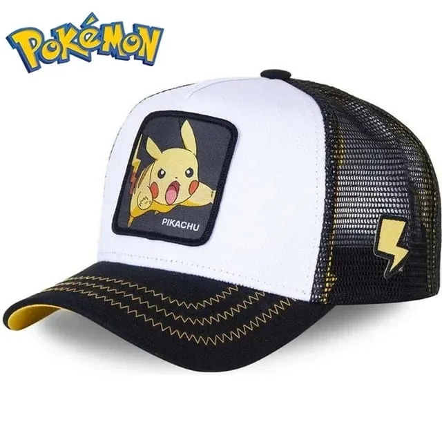 Pokemon Pikachu Baseball Cap Anime Cartoon Figure Cosplay Hat Adjustable Women Men Kids Sports Hip Hop Caps Toys Birthday Gift — image 18