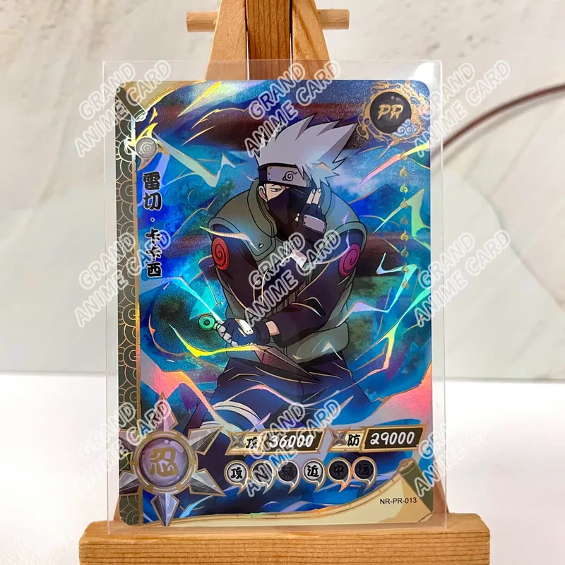 Kayou Genuine Anime Naruto Card PR Full Series No.01-38 Single Card Rare Card Collection Game Naruto Uzumaki Children's Toy Gift