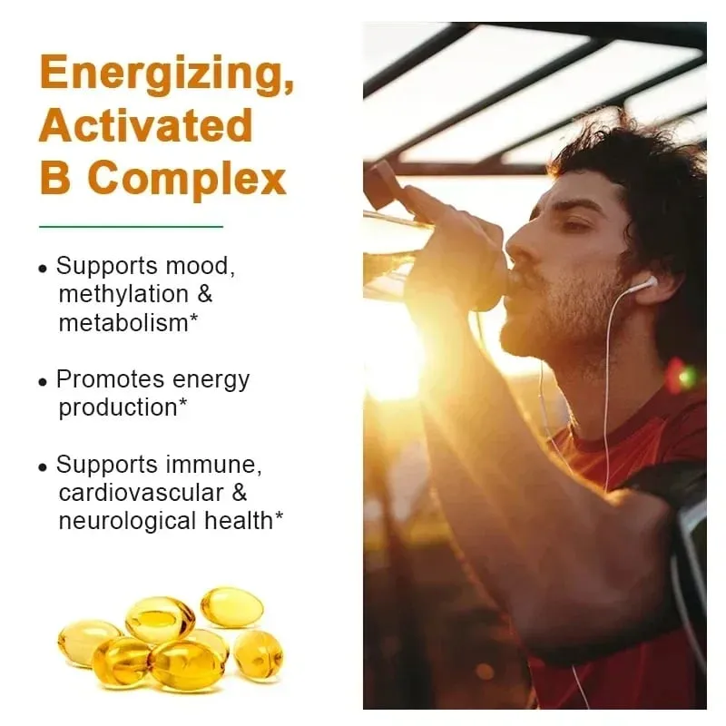 Vitamin B Complex Capsules - Helps Improve Immunity Neutralizes The Energy in Cells Improves Immunity and The Nervous System — image 4
